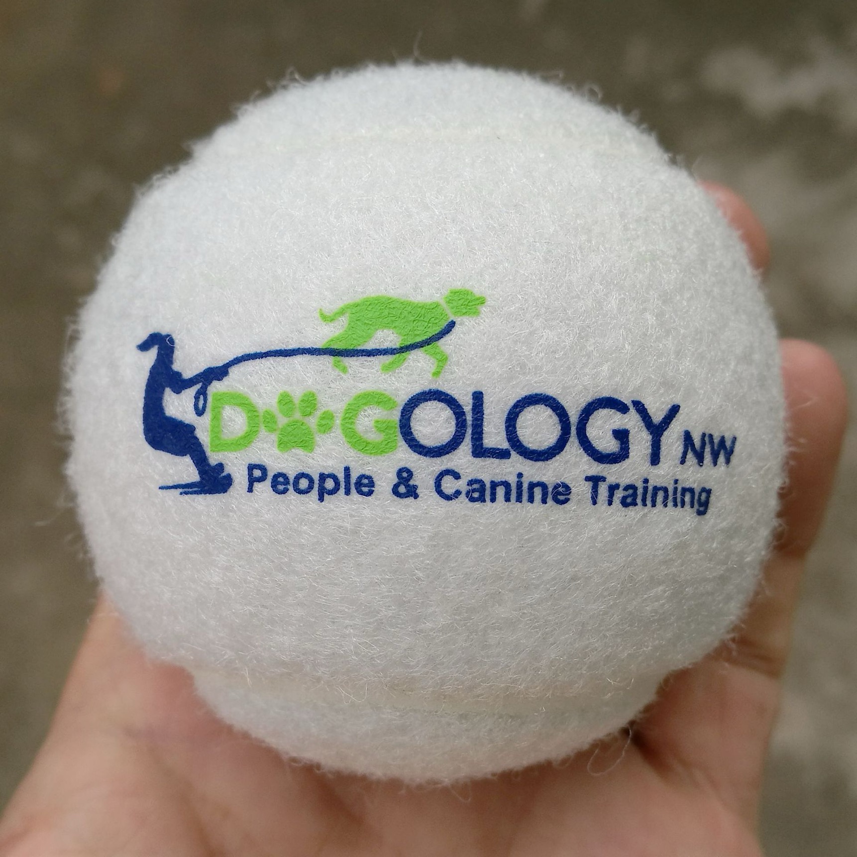 Balles de tennis blanches personnalisées avec logo