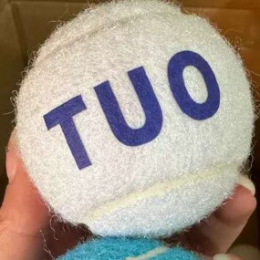 Balles de Tennis Blanches avec Logo | Fabricant Direct