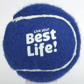 impression logo sur balle de tennis