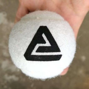 Impression de Logo sur Balles de Tennis Blanches