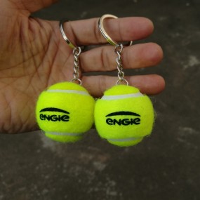 Porte-clés Balle de Tennis Personnalisé | Cadeau Public...