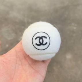 Balles de Tennis Blanches Publicitaires avec Logo